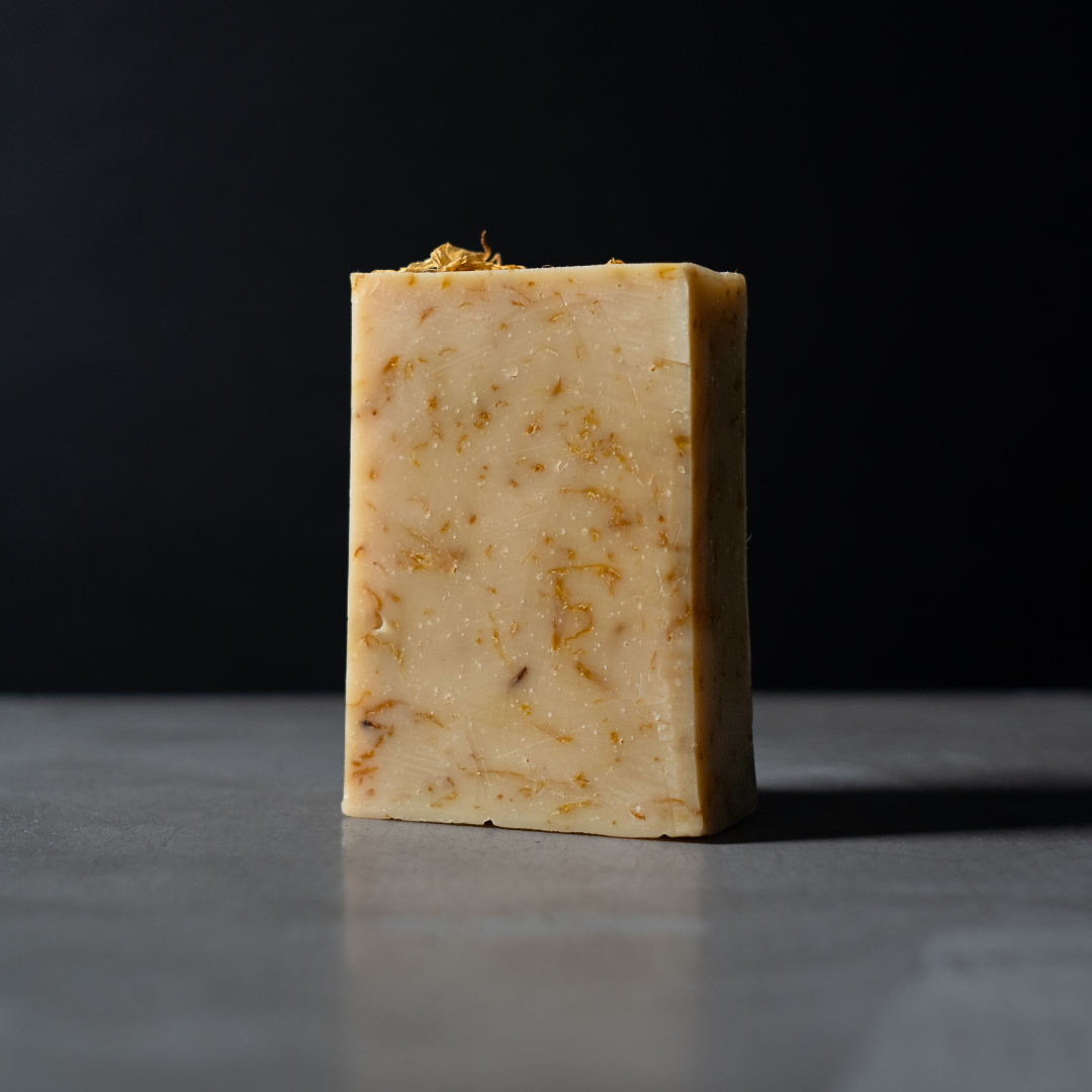 BOTANICAL SOAP | ORGANIC CALENDULA AND CHAMOMILE.